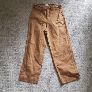 Marine Layer Brown Wide Leg Pants